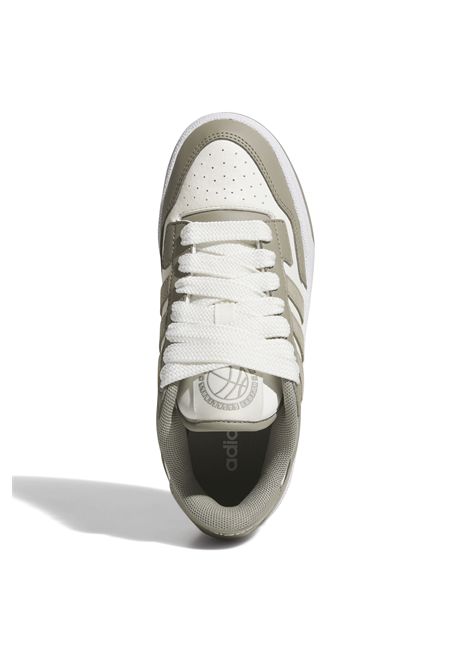 Adidas Rapid Court Shoes White Grey Junior ADIDAS CORE | Sneakers | JR0165-